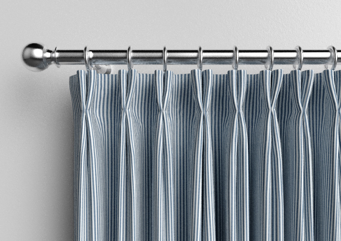 Nautical Stripes, Navy - Made to Measure Curtains - Image 10